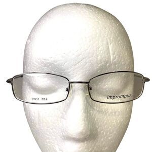 #5298 Platinum Impromptu Mens Eyewear Frames 51-16-145
